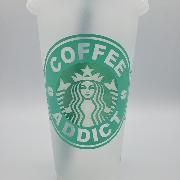 Starbucks custom reusable 24 oz. cold drink cup - Picture 2 of 9